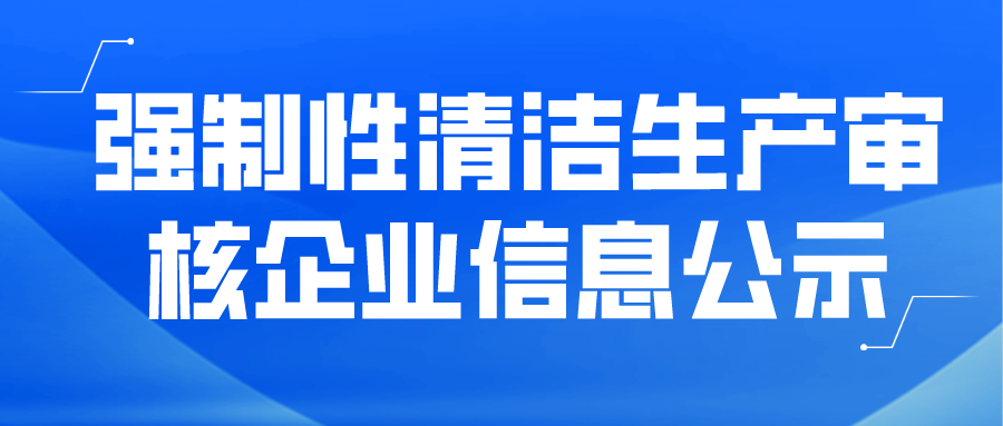 強制性清潔生産(chǎn)審核企業信息公(gōng)示--龍工(gōng)(福建)橋箱有(yǒu)限公(gōng)司